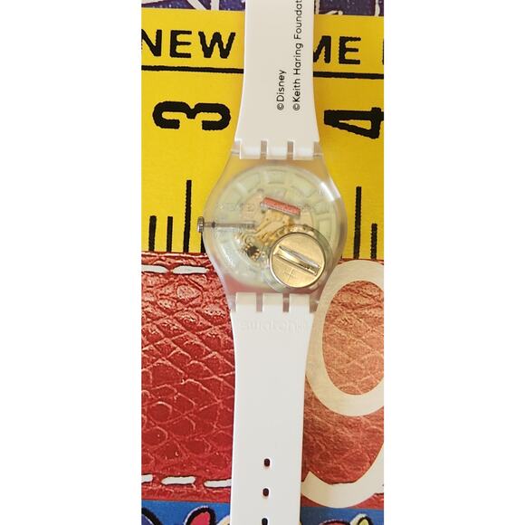 Swatch watch MOUSE MARINIERE GZ352 2021 Specials Designed by Keith Haring - Picture 6 of 10